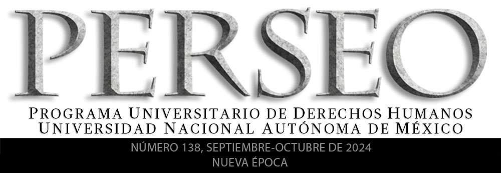 Revista electrónica Perseo - Nueva epoca septiembre-octubre 2024