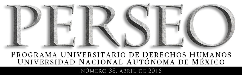 PERSEO 38 Abril 2016