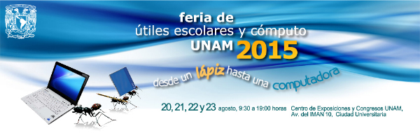 Feria de útiles escolares y cómputo 2015