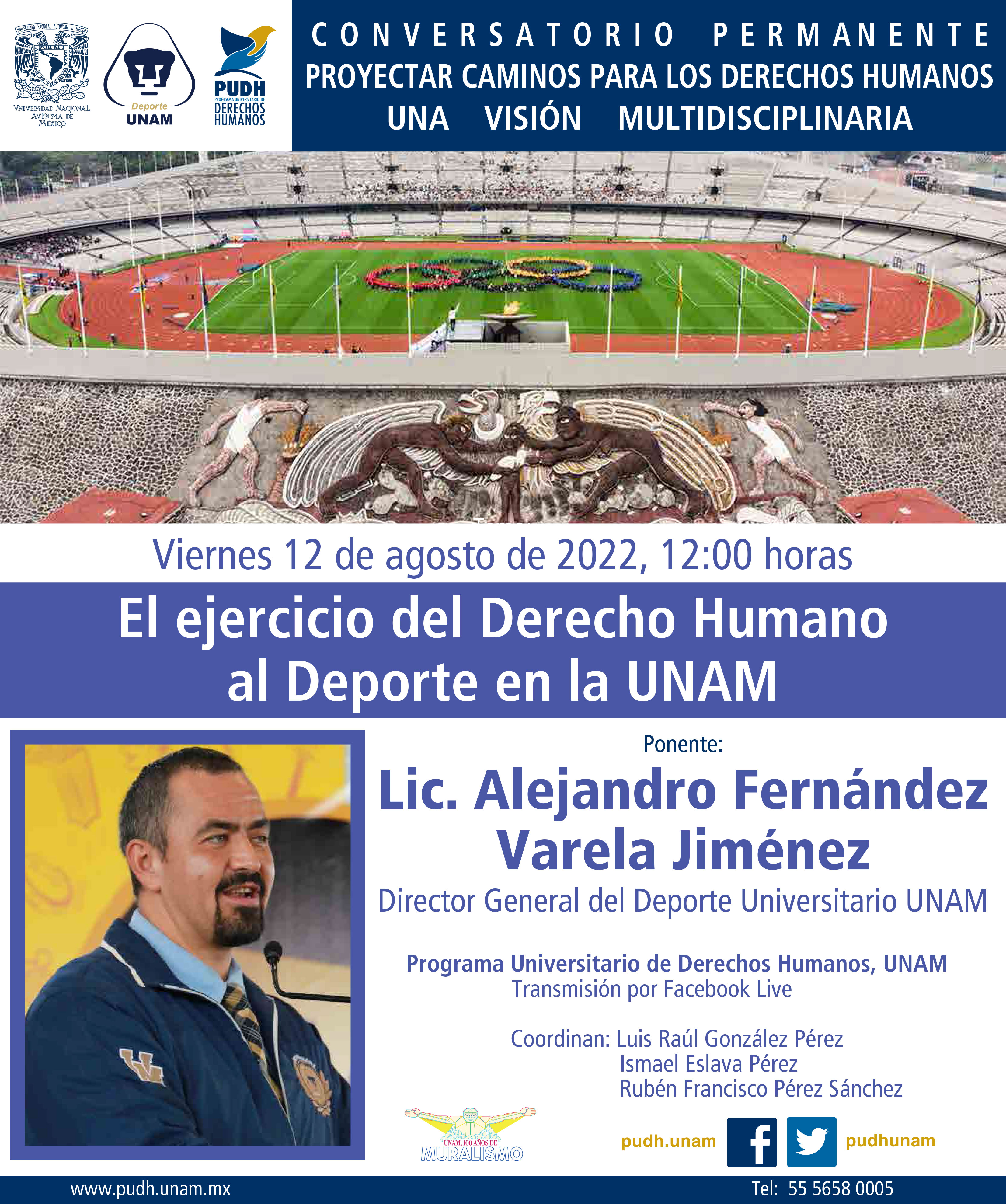 El ejercicio del Derecho Humano al Deporte en la UNAM