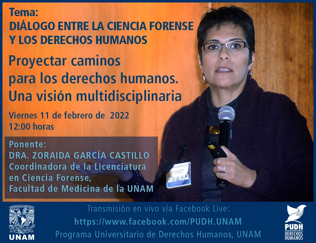 Diálogo entre la Ciencia Forense y los Derechos Humanos
